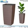 Foto articolo dell\'articolo 00000194 VASO AURORA 30X30X57 CM MOCA/MARRONE