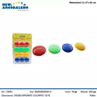 Foto articolo dell\'articolo 12 PZ MAGNETE COLORATO CAS383 