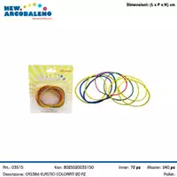 Foto articolo dell\'articolo 20 PZ ELASTICI COLORATI CAS386 