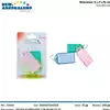 Foto articolo dell\'articolo 3 PZ PORTA CHIAVI CON NOME 5,5X2,5 CM CAS334 