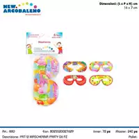 Foto articolo dell\'articolo 6 PZ MASCHERINA PARTY 16X7 CM PRT12  