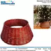 Foto articolo dell\'articolo BASE VIMINI MARRONE PER ALBERO Ø60 / Ø40 X 25 CM CNT39