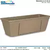 BE54006 CASSETTA ANVERSA CON GANCI 50 CM MOCA