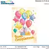 Foto articolo dell\'articolo BIGLIETTO BUON COMPLEANNO 17X12 CM PRT729 