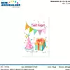 Foto articolo dell\'articolo BIGLIETTO TANTI AUGURI 17X12 CM PRT613 