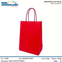 Foto articolo dell\'articolo BUSTA ROSSA 45X15X56 CM 310000559CB25 BUS13