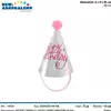 Foto articolo dell\'articolo CAPPELLO HAPPY BIRTHDAY ROSA H 20 CM PRT492 