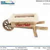 Foto articolo dell\'articolo CARRETTO LEGNO BUON NATALE VSL43 