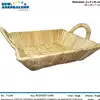 Foto articolo dell\'articolo CESTINO QUADRATO CON MANICI IN GIACINTO D'ACQUA 26X26X7 CM CST125 