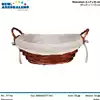 Foto articolo dell\'articolo CESTO OVALE FODERATO CPN26 