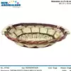 Foto articolo dell\'articolo CESTO OVALE MIELE E NOCE 39X10X30 CM CNT298 