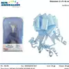 Foto articolo dell\'articolo CONFEZIONE 25 PZ COCCARDE AZZURRE 5X150 CM PRT745 