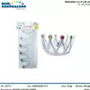 Foto articolo dell\'articolo CORONA STRASS Ø 18X18X9 CM PRT499 