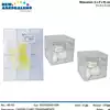 Foto articolo dell\'articolo CUBO TRASPARENTE 5X5X5 CM CAS262