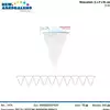 Foto articolo dell\'articolo FESTONE BANDIERA  BIANCA 4 MT PRT161 
