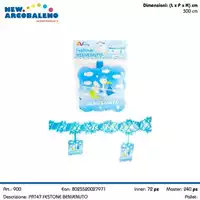 Foto articolo dell\'articolo FESTONE BENVENUTO 300 CM PRT47