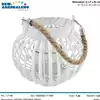Foto articolo dell\'articolo LANTERNA IN VIMINI Ø15XØ25X21 CM CAS344 