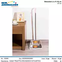 Foto articolo dell\'articolo PALETTA 75 CM CON MANICO IN PLASTICA CAS47