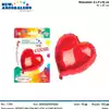 Foto articolo dell\'articolo PALLONCINO FOIL CUORE ROSSO 81X81 CM CA. PRT227 