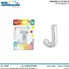 Foto articolo dell\'articolo PALLONCINO FOIL LETTERA J H 65 CM CA. PRT442 