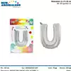 Foto articolo dell\'articolo PALLONCINO FOIL LETTERA U H 65 CM CA. PRT437 