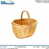 Foto articolo dell\'articolo PANIERE PICCOLO CON MANICO 23,5x19x14/20,5 CM CST24 
