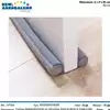 Foto articolo dell\'articolo PARASPIFFERI IN SPUGNA PER PORTE E FINESTRE GRIGIO 93 CM CAS44