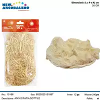 Foto articolo dell\'articolo RAFIA PICCOLA 30 GR. CA. AN142 