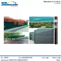 Foto articolo dell\'articolo RETE OMBREGGIANTE 1X10 MT GRN40 