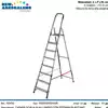 Foto articolo dell\'articolo SCALA IN ALLUMINIO CON PEDANA IN ACCIAIO 8 GRADINI CAS425