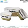 Foto articolo dell\'articolo SET 3 PZ CESTINO SACCO DECORO HOME CST133 