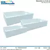 Foto articolo dell\'articolo SET 3 PZ VASSOIO BIANCO VSL06 