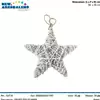 Foto articolo dell\'articolo STELLA DECORATIVA IN VIMINI 30X30 CM CAS283