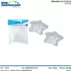 Foto articolo dell\'articolo STELLA TRASPARENTE 8X8 CM CAS266