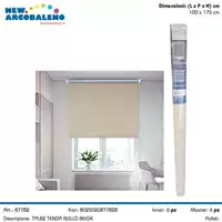 Foto articolo dell\'articolo TENDA A RULLO BEIGE 100X175 CM TPL82 