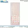Foto articolo dell\'articolo TENDA PERLINA BICOLORE COGNAC-CREMA 100X220 CM TPL63 