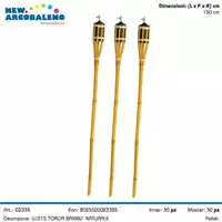 Foto articolo dell\'articolo TORCIA BAMBU' 150 CM LUX15 