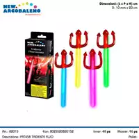 Foto articolo dell\'articolo TRIDENTE FLUORESCENTE Ø 10X10X200 mm PRT458 