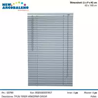 Foto articolo dell\'articolo VENEZIANA GRIGIA IN PVC 60X160 CM TPL36 
