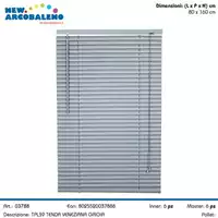 Foto articolo dell\'articolo VENEZIANA GRIGIA IN PVC 80X160 CM TPL39 